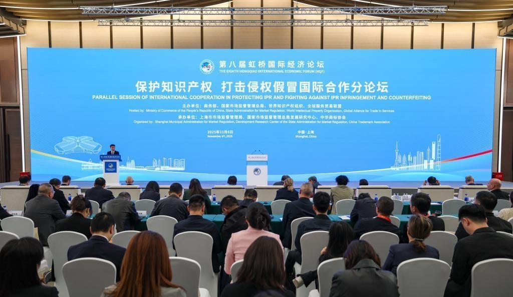 第八屆虹橋國際經(jīng)濟(jì)論壇“保護(hù)知識產(chǎn)權(quán) 打擊侵權(quán)假冒國際合作”分論壇舉行